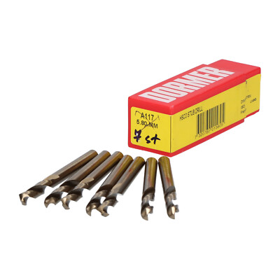 Dormer A1175.8 Hsco spiral drill DIN 1897 RN 5.8mm (7pcs) New NFP