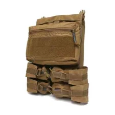 LBX Banger Back Panel Hydration Carrier Smoke/Flash Bang Pouches - LBX-4040B