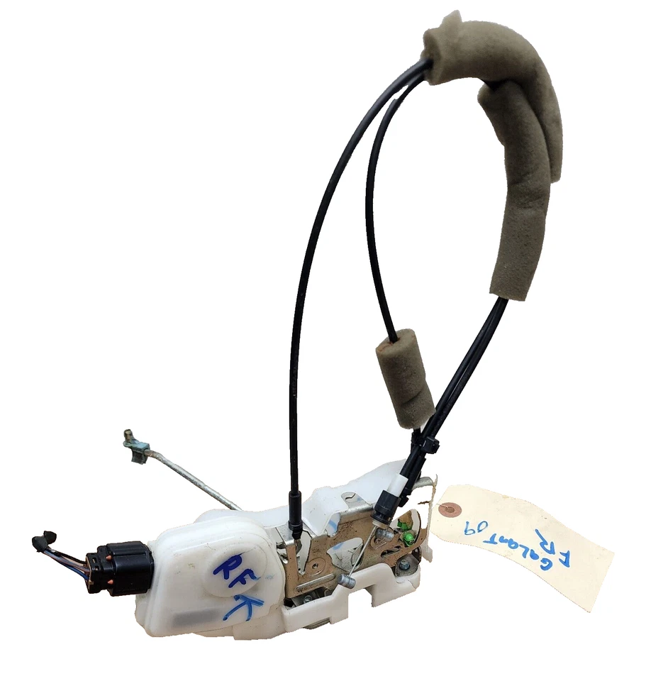 Actuador de cierre de cerradura de puerta delantera derecha Mitsubishi Galant 2004 2009 MR970920 OEM Foto 3 de 4