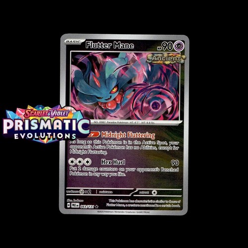 Pokemon Prismatic Evolutions: Choose Your Card! Reverse Holo/Holo EX Full Art NM - Picture 53 of 173