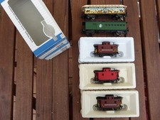Rivarossi, Bachmann, Ecc. Raccolta 5 X US Merci E Carroza USA 5 Vagone, US
