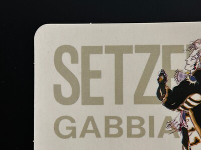 Setzer Gabbiani FINAL FANTASY VI FF 6 Card Japanese Game JAPAN
