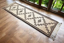 3x11 Runner Rug Hand Made Rug Hallway Decor, Turkish rug Bohemian Rug