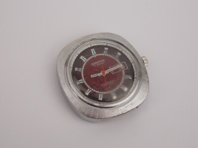 Vintage DIANTUS Date Swiss Stein Watch Mechanical Gentleman Mens Wristwatch