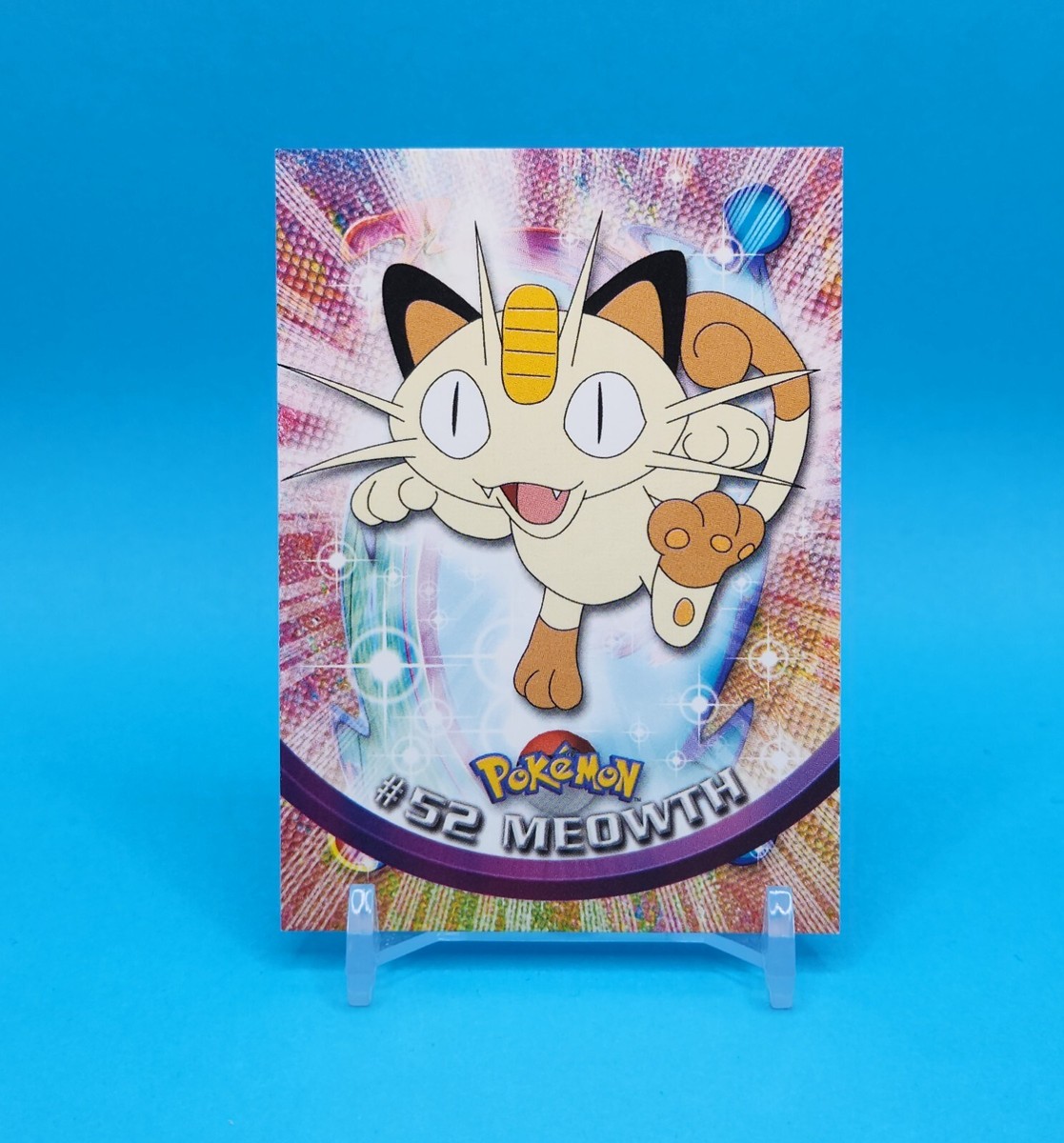 mi*♬︎*. 1113 Pokemon Card - Meowth #52 - Topps Series 1 - Red Logo | eBay