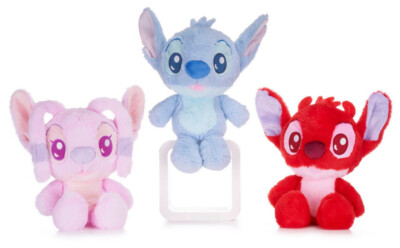 NEU OFFIZIELL 10 ZOLL DISNEY LILO AND STITCH CHIBI PLÜSCHTIERE STITCH ANGEL LEROY
