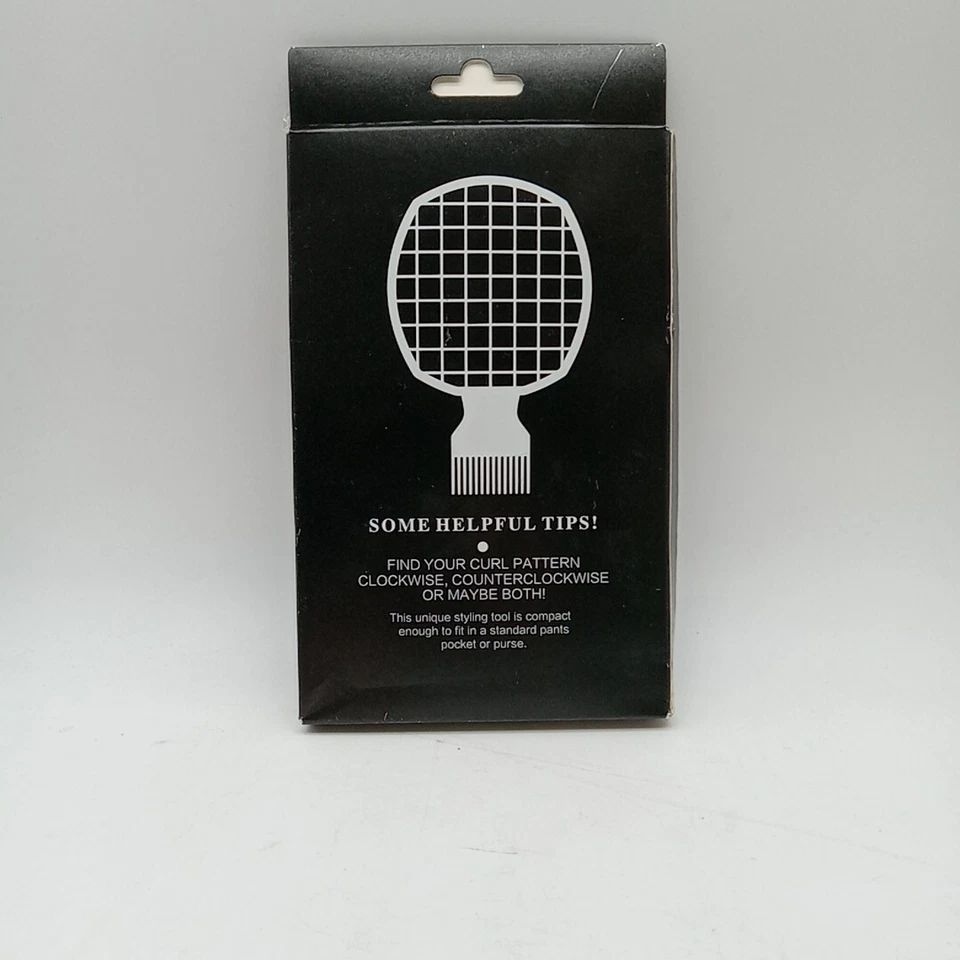 Afro Hair Pick Twist Comb Twist Hair Up Curly for Afros Dreads, 2 In 1 ..184 - Image 2 of 3