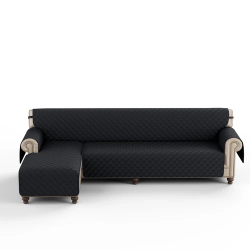 Eck Schlafsofa Bezug Wende Schnitt Chaiselongue Wasserdicht Schutz L Form - Bild 78 von 134