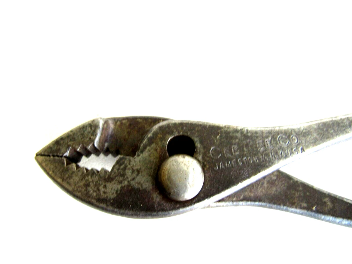 Vintage CEE TEE Co. 6 1 2 Inch Slip Joint Pliers. Jamestown