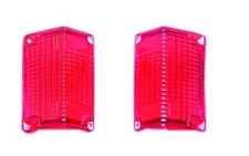 1968-69 Chevrolet El Camino Tail Lamp Lens - Pair New Dii