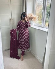 Pakistani Salwar Kameez Ready To Wear Suits Indian Dress Wedding Party Bollywood