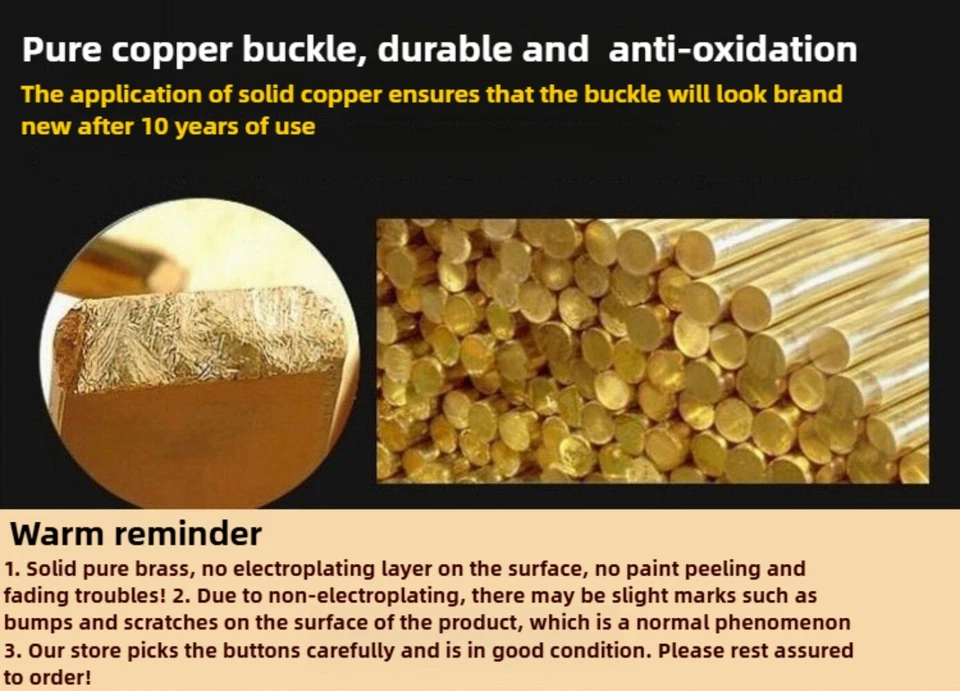 Hebilla de cinturón de latón macizo puro para hombre, ligre animal, tigre león, ajuste cinturón de 1,5" Foto 3 de 3