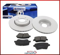 Bremsscheiben BeläGe FüR Dacia Logan Renault Clio 3 Nissan Micra Ø260Mm Vorne VA