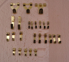 Bilderhaken,Bilderhaken Zum Nageln 50 Stück Bildaufhänger Set Haken & Nägel