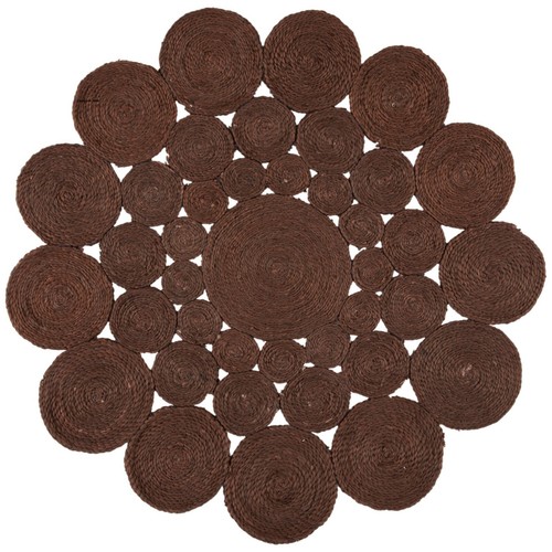 Rug 100% Natural Jute Bohemian Reversible Area Dhurrie Carpet Floor Mat Rag Rug - Picture 8 of 28