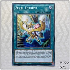Zexal Entrust - MP22-EN092 - Common 1st Edition Yugioh
