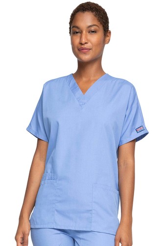 Cherokee Scrub Top Workwear V Neck 4700 - 第 1/4 張圖片