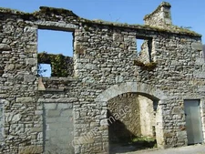 Photo 12x8 Derelict mill? Pound Lane, Swinford Beal Atha na Muice I believ c2010