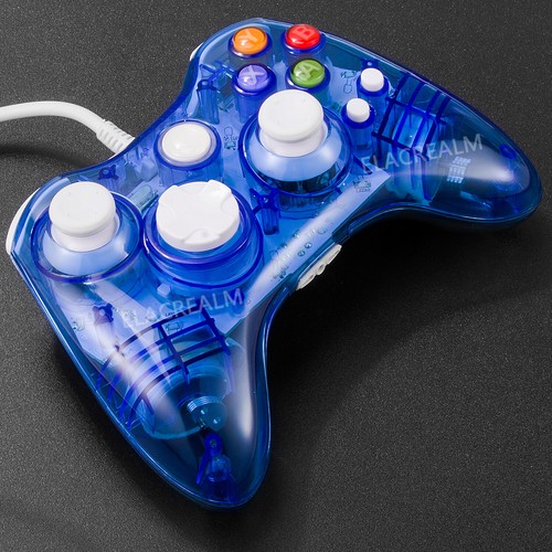 Wired USB Controllers For Microsoft Xbox 360/ Xbox 360 Slim/ Windows 7 8 10 PC - Picture 23 of 64