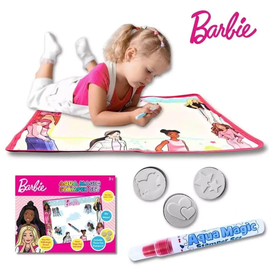 Barbie Aqua Magic Stamper Set - Boxed - New - BNIB