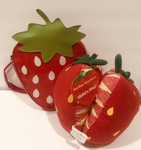 Bolsa Bonita Fresa Afforda Back To School Women's Girls Strawberry Purse OnTheGo - Picture 7 of 9