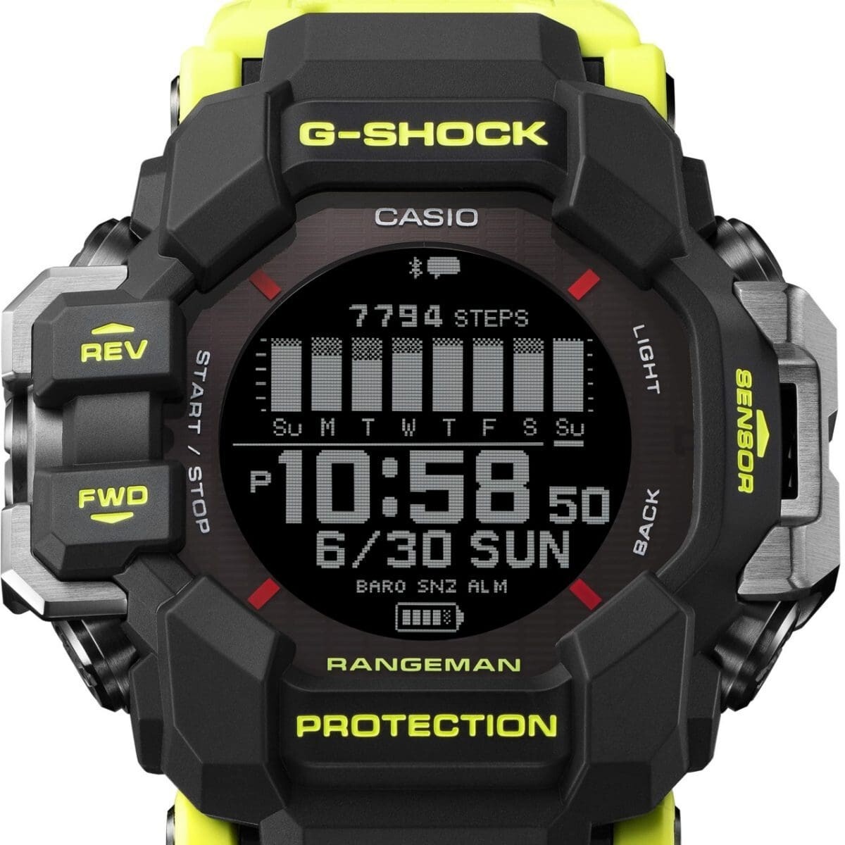 新品 G-SHOCK RANGEMAN GPR-H1000RY-1A9JR CASIO G-SHOCK Men's Watch GPR-H1000RY-1A9JR MASTER OF G RANGEMAN