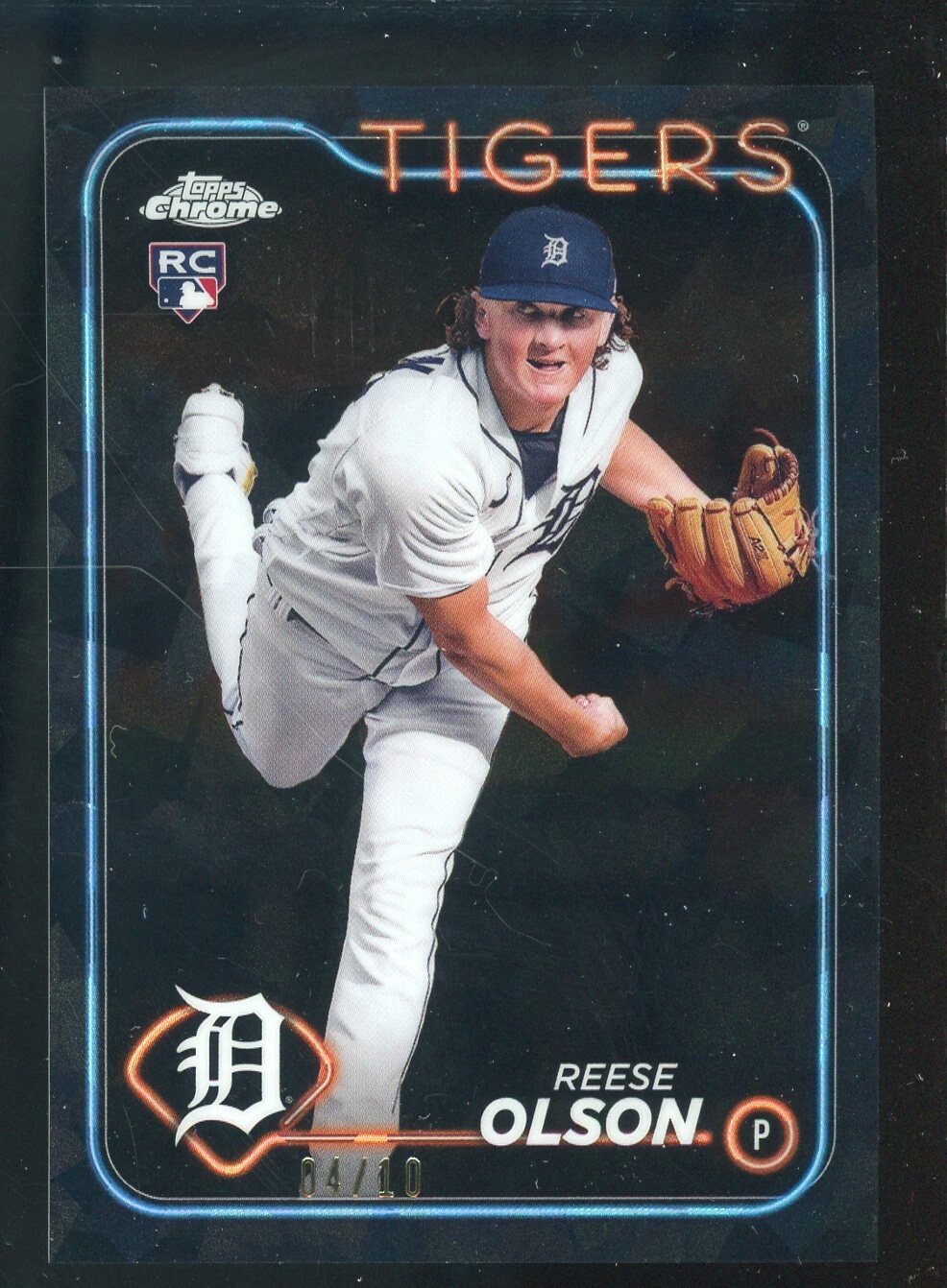 2024 Topps Chrome Sapphire Edition #308 Reese Olson Black Refractor /10