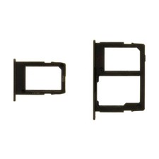 SIM Micro SD Card Tray Set for Samsung Galaxy J7 J730/2017 Black Replacement