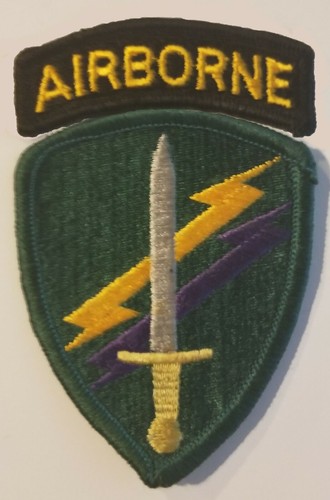 US ARMY USACAPOC AND AIRBORNE TAB PATCH SET - US GOVERNMENT ISSUE ...