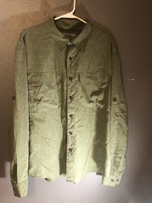 Men's Great Northwest Extra Large Green Long Sleeve Dress Shirt | eBay Men's Great Northwest Extra Large Green Long Sleeve Dress Shirt | eBay
