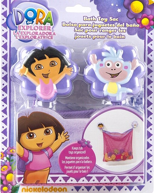 Ginsey Nickelodeon Dora The Explorer Bath Toy Organizer 31747 for sale