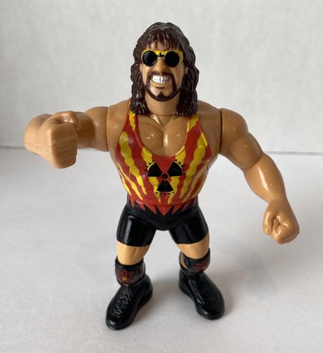 Rare WWF Hasbro Green Card Adam Bomb. Vintage Very...