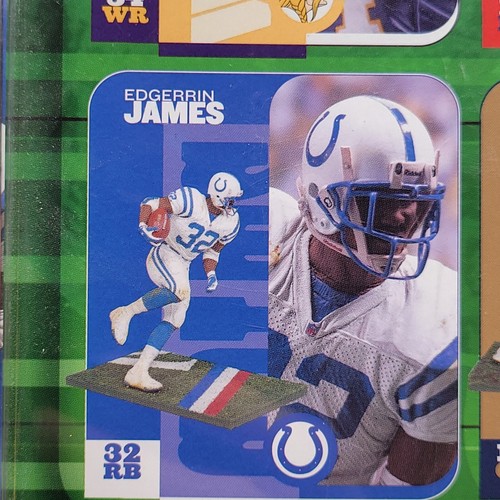 McFarlane Edgerrin James Colts Series 1 Action Figure White Dirty Jersey Variant - Picture 8 of 14