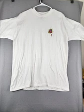 Corn Nuts Promo T- Shirt Tagged Extra Large VTG Tee Made in USA WHITE XL Vintage