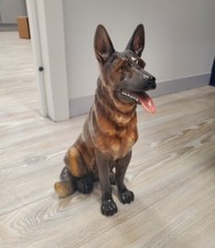 Porcelain Figurine of German Shepard