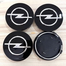 Fit Für OPEL 4x Schwarz Felgendeckel Wheel Caps Radkappe Nabendeckel Alufelgen