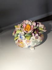 Minton Haddon Hall Bone China handbemalter Blumentopf. Selten