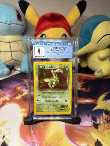Rocket's Scyther (Unlimited) graded CGC 9 for sale on eBay