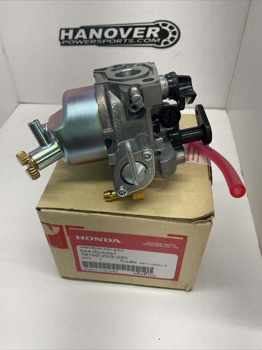 NEW HONDA F220 F 220 ROTOTILLER CARBURETOR AND FUEL PETCOCK CARB