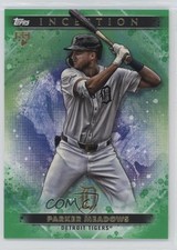 2024 Topps Inception Green Parker Meadows #62 1mq2