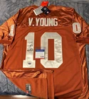 Vince Young Autographed TEXAS ROSE BOWL NIKE Sewn Jersey W/COA from PSA