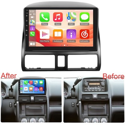 Android 15.0 Wifi Carplay For Honda CRV CR-V 2001-2006 Car Radio GPS Navi Stereo