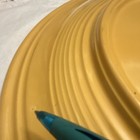 Vintage Fiesta Chop plate round serving Platter 14 1/4 “  — photo 7