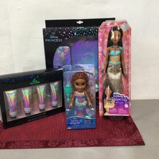 Disney Princess Box Hand Cream Set Jasmine Brush Set Pocahontas Ariel