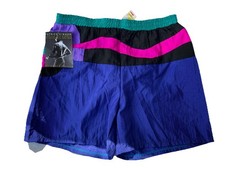 shorts vintage 80s/90s Patrick Einhorn Authentic Nylon windbreaker retro shorts