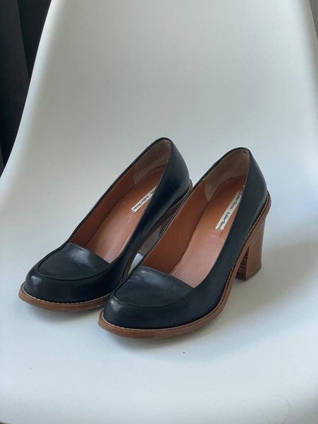 Women & Other Stories Heels Black Leather 39 #3JSG