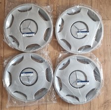 4x NEU Mercedes W124 Radkappen 15" A1244011424 NOS OVP Fabrikneu RARIT&Auml;T