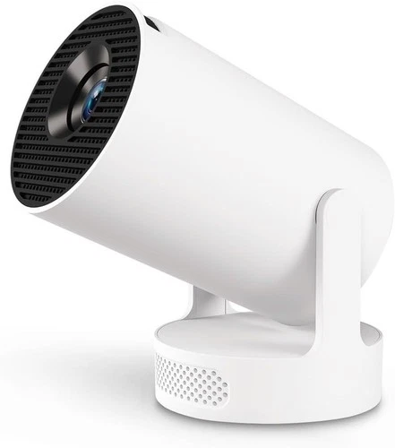 Mini Projector Smart Projector WiFi 6 Bluetooth 5.4 5W Speaker, 110-inch Screen