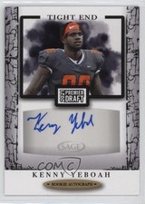 2021 Sage Premier Draft Auto Kenny Yeboah #A148 Auto 1cx3