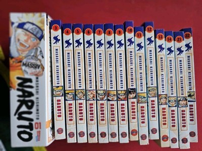 Naruto Manga Sammlung, 18 Bände, Deutsch, Carlsen